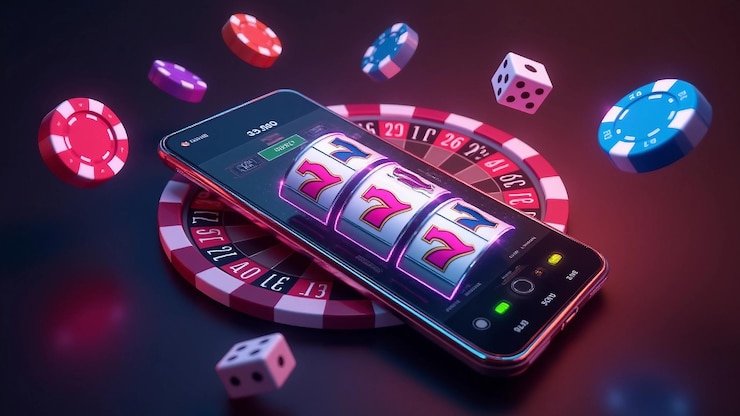 Pengguna memeriksa deposit dari browser mobile